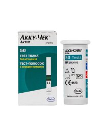 Тест-полоски Акку-Чек Актив, 50 шт