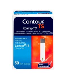 Тест-полоски Контур ТС, 50 шт