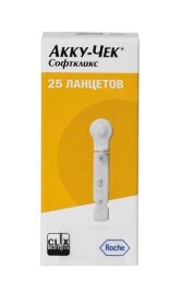 Ланцеты Акку-Чек Софткликс, 25 шт